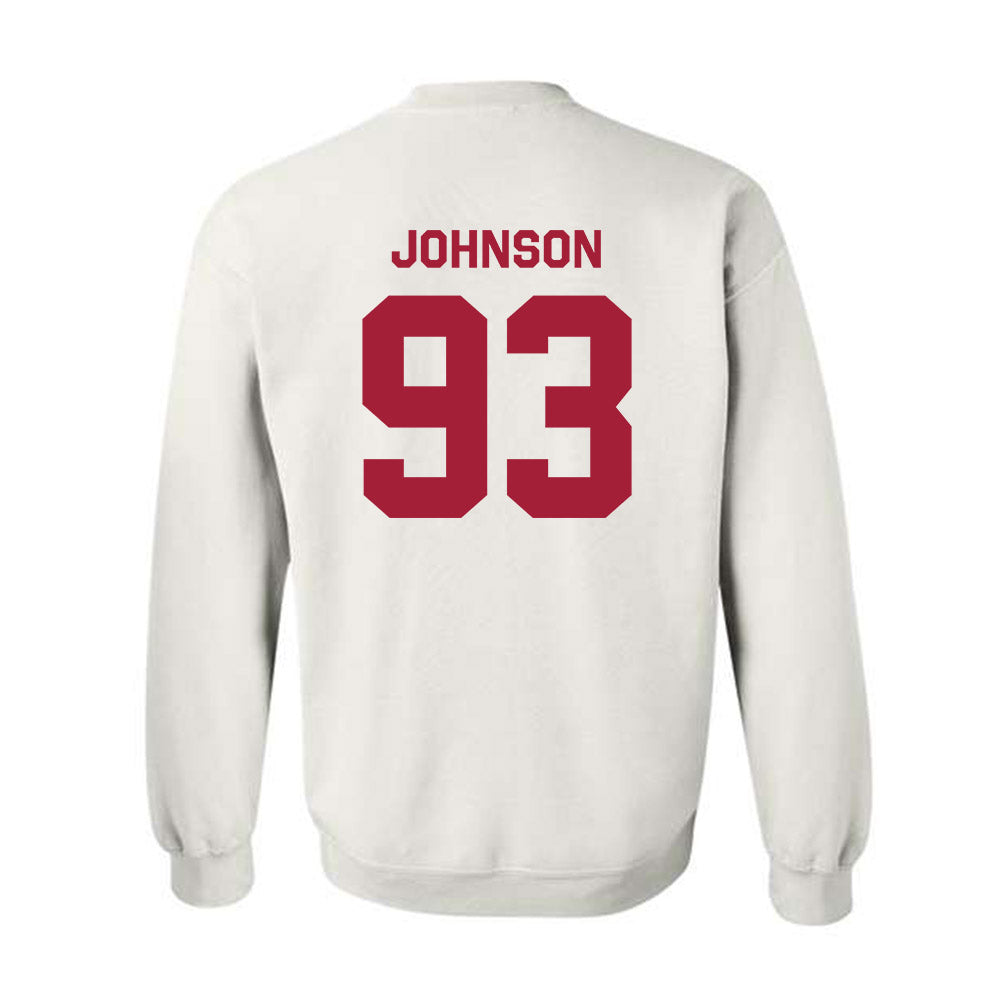 Indiana - NCAA Football : Ronelle Johnson - Classic Shersey Crewneck Sweatshirt-1