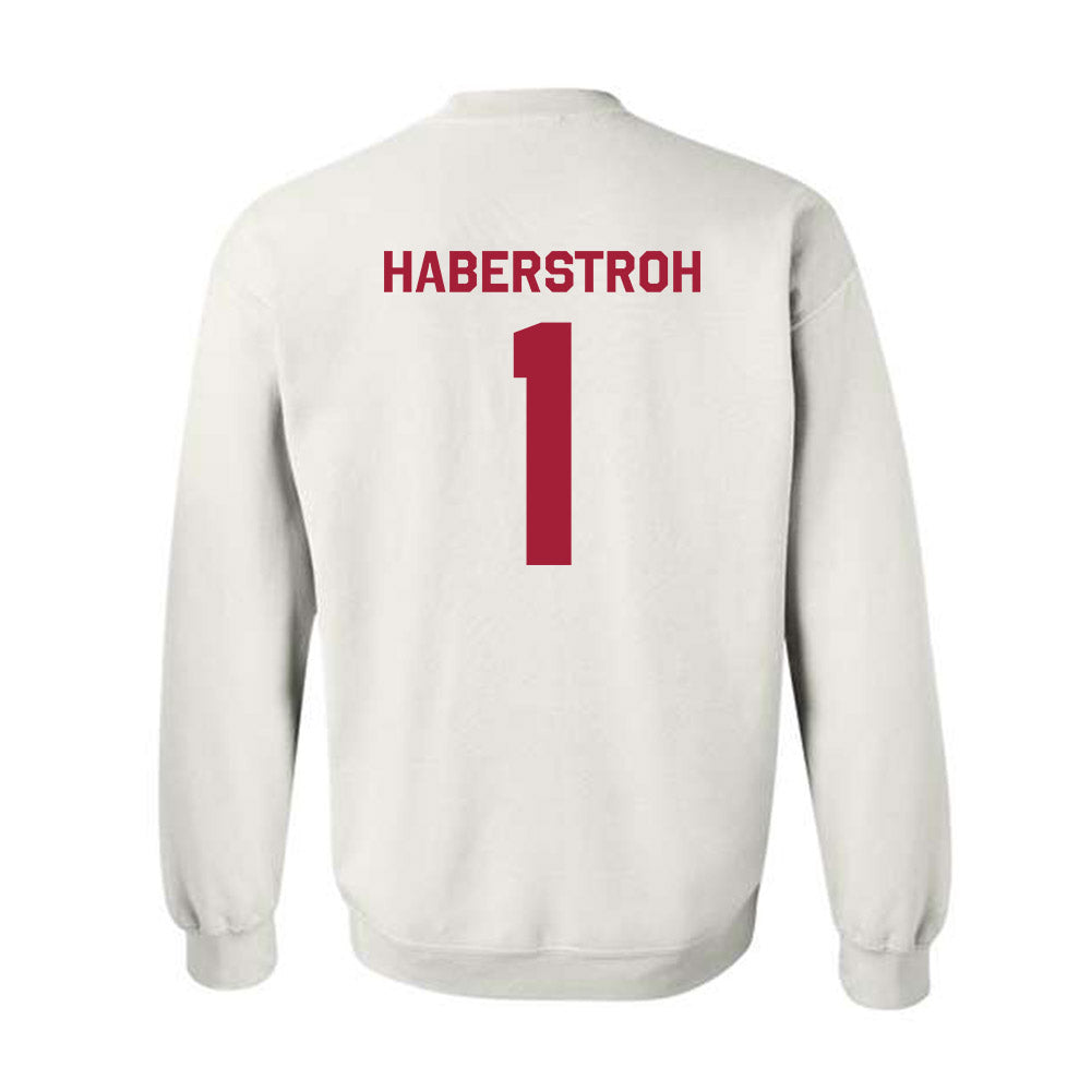 Indiana - NCAA Softball : Hannah Haberstroh - Classic Shersey Crewneck Sweatshirt-1