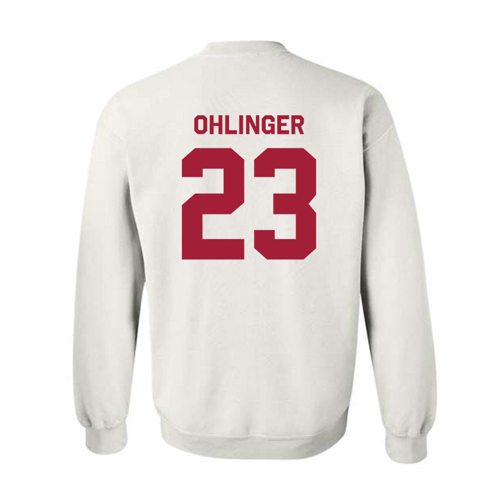 Indiana - NCAA Football : Henry Ohlinger - Classic Shersey Crewneck Sweatshirt-1