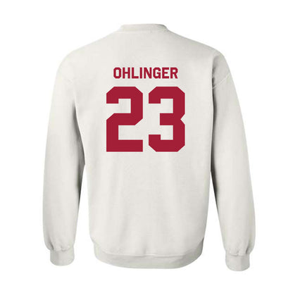 Indiana - NCAA Football : Henry Ohlinger - Classic Shersey Crewneck Sweatshirt-1