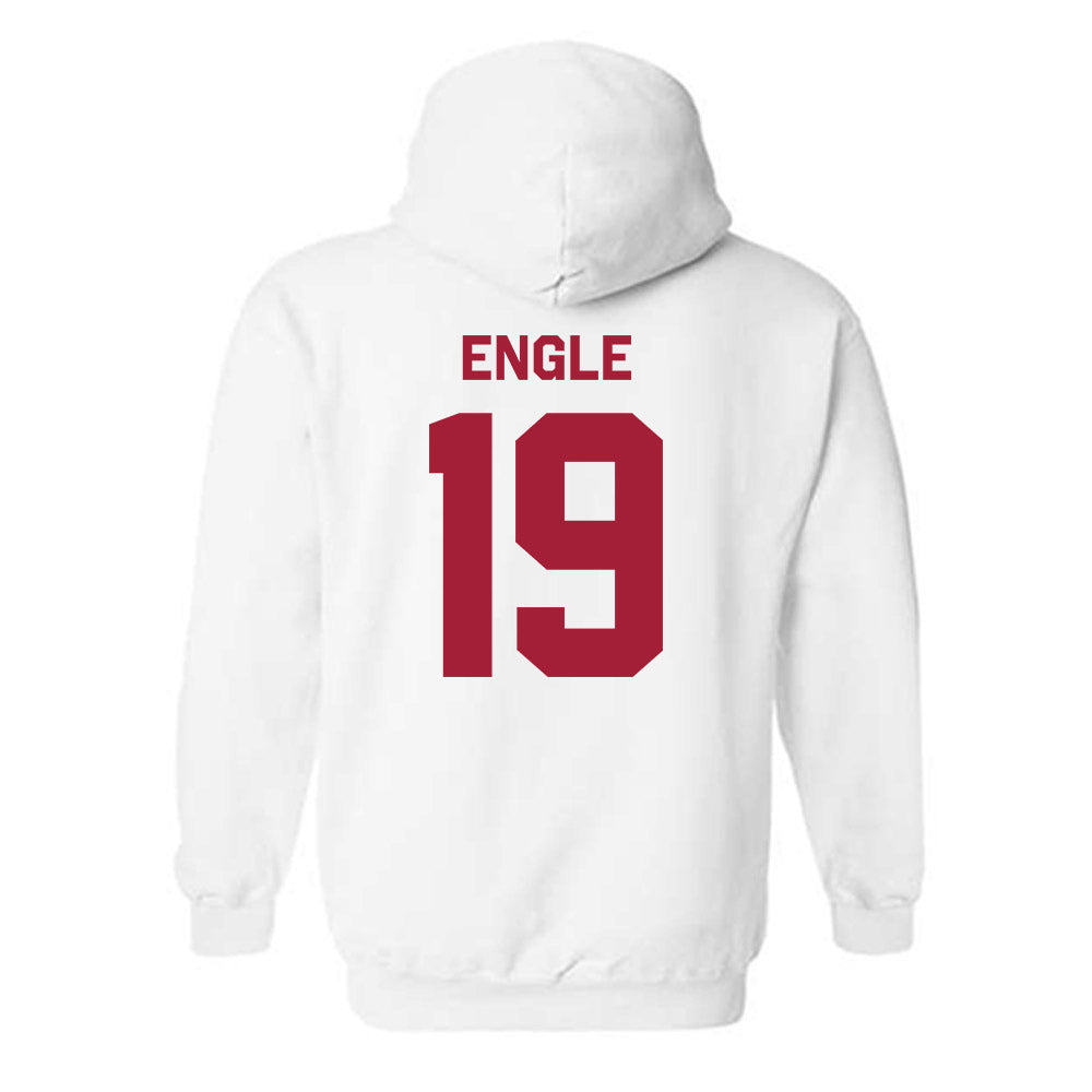 Indiana - NCAA Softball : Maddie Engle - Classic Shersey Hooded Sweatshirt-1