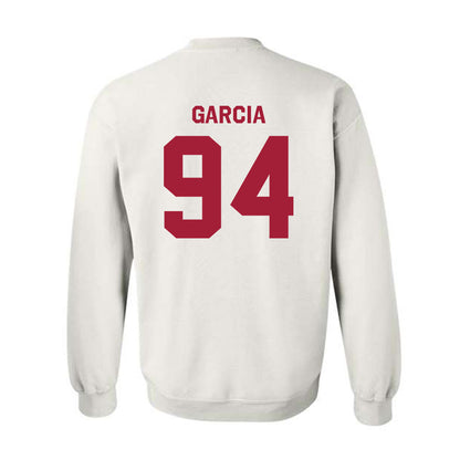 Indiana - NCAA Football : Kyler Garcia - Classic Shersey Crewneck Sweatshirt-1