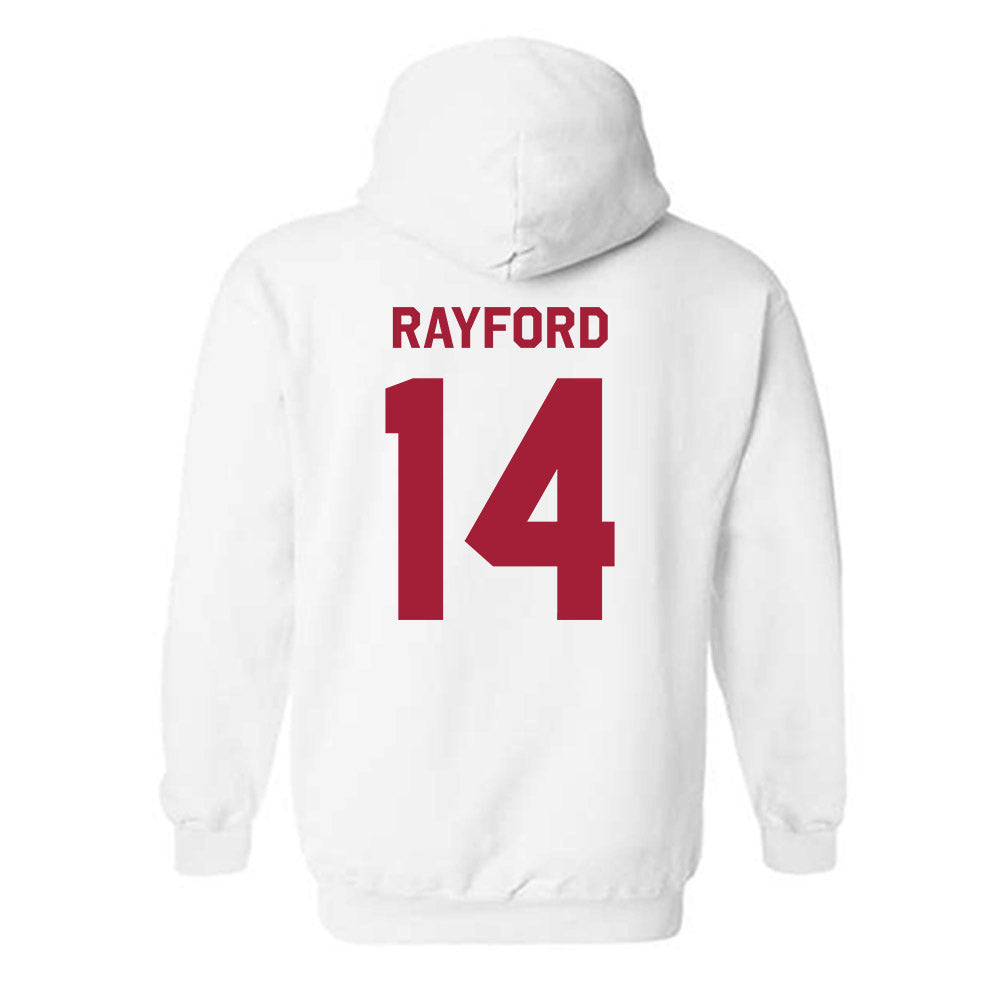 Indiana - NCAA Men's Basketball : Jordan Rayford - Classic Shersey Hooded Sweatshirt-1
