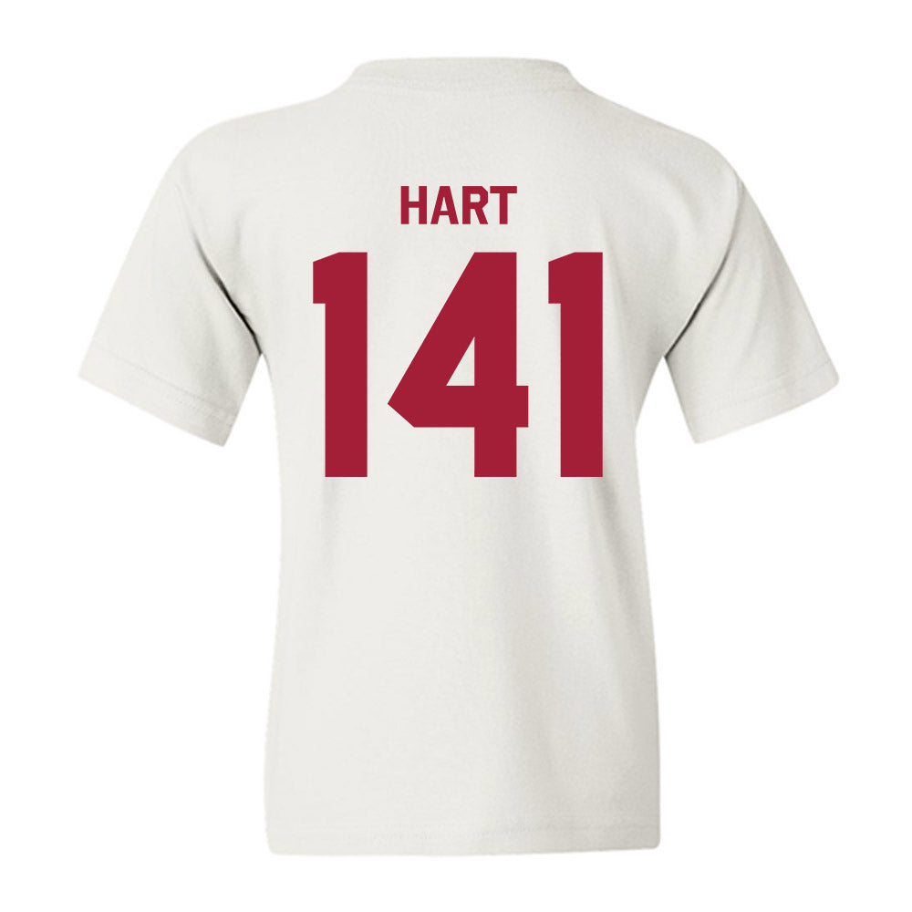 Indiana - NCAA Wrestling : Matt Hart - Classic Shersey Youth T-Shirt-1