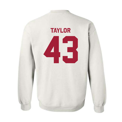 Indiana - NCAA Football : Bryce Taylor - Classic Shersey Crewneck Sweatshirt-1