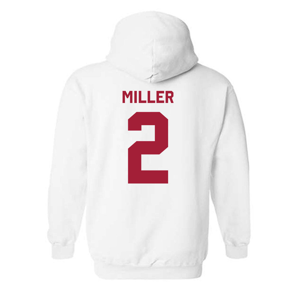 Indiana - NCAA Softball : Sarah Miller - Classic Shersey Hooded Sweatshirt-1