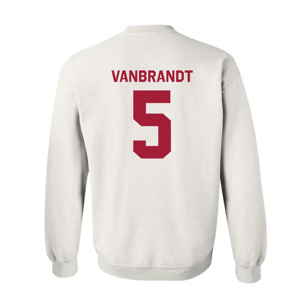 Indiana - NCAA Softball : Aly VanBrandt - Classic Shersey Crewneck Sweatshirt-1
