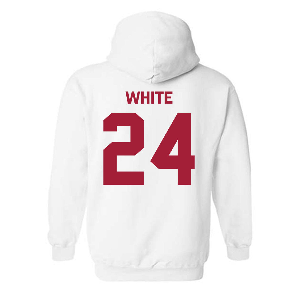 Indiana - NCAA Softball : Josie White - Classic Shersey Hooded Sweatshirt-1