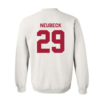 Indiana - NCAA Baseball : Tony Neubeck - Classic Shersey Crewneck Sweatshirt-1