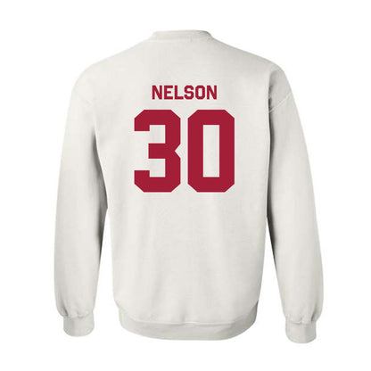 Indiana - NCAA Football : PJ Nelson - Classic Shersey Crewneck Sweatshirt-1