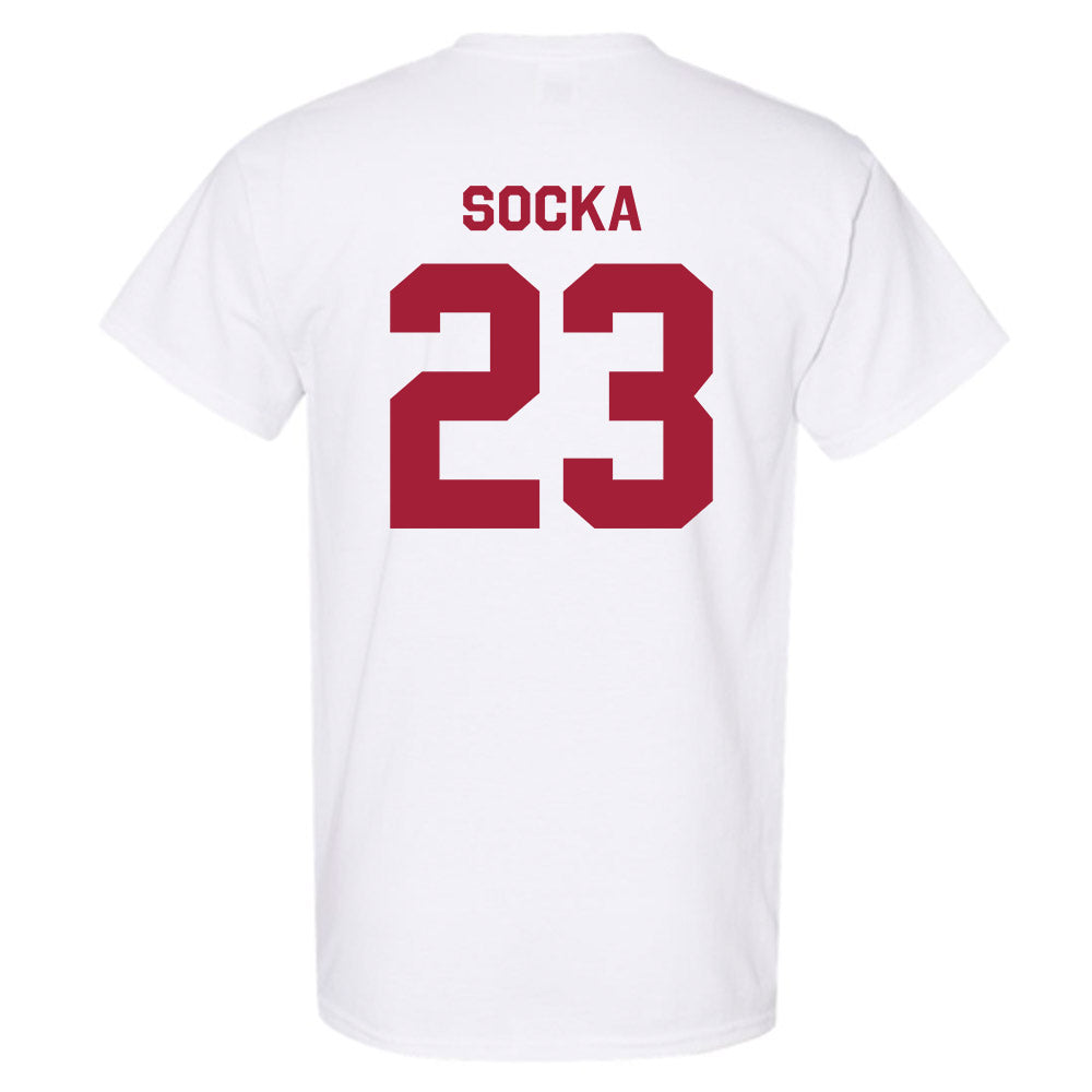 Indiana - NCAA Women's Basketball : Zania Socka - Classic Shersey T-Shirt-1