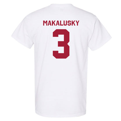 Indiana - NCAA Women's Basketball : Maya Makalusky - Classic Shersey T-Shirt-1