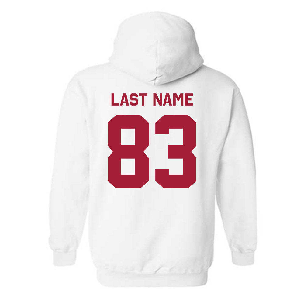 Indiana - NCAA Football : Hunter Stroud - Classic Shersey Hooded Sweatshirt-1