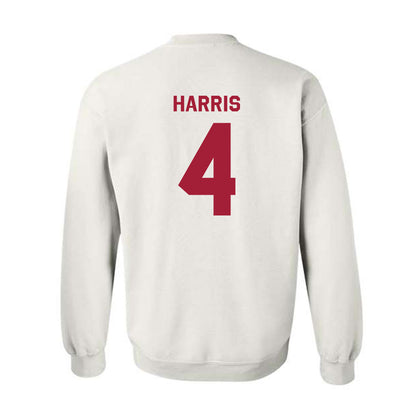 Indiana - NCAA Football : AJ Harris - Classic Shersey Crewneck Sweatshirt-1