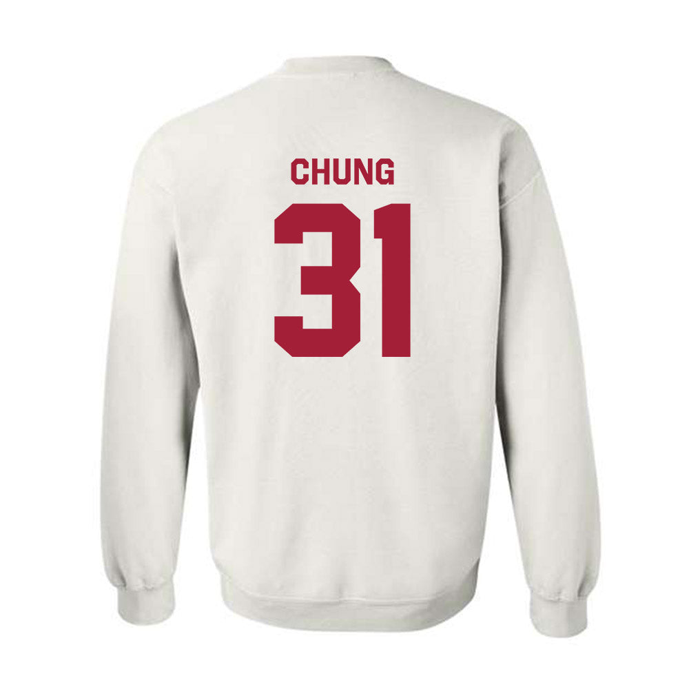 Indiana - NCAA Football : Anthony Chung - Classic Shersey Crewneck Sweatshirt-1