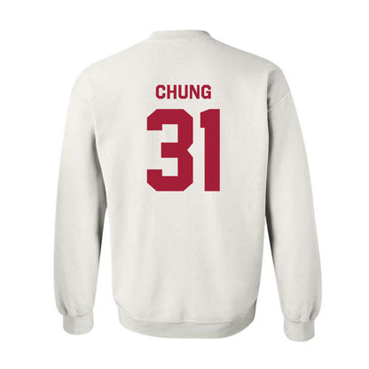 Indiana - NCAA Football : Anthony Chung - Classic Shersey Crewneck Sweatshirt-1