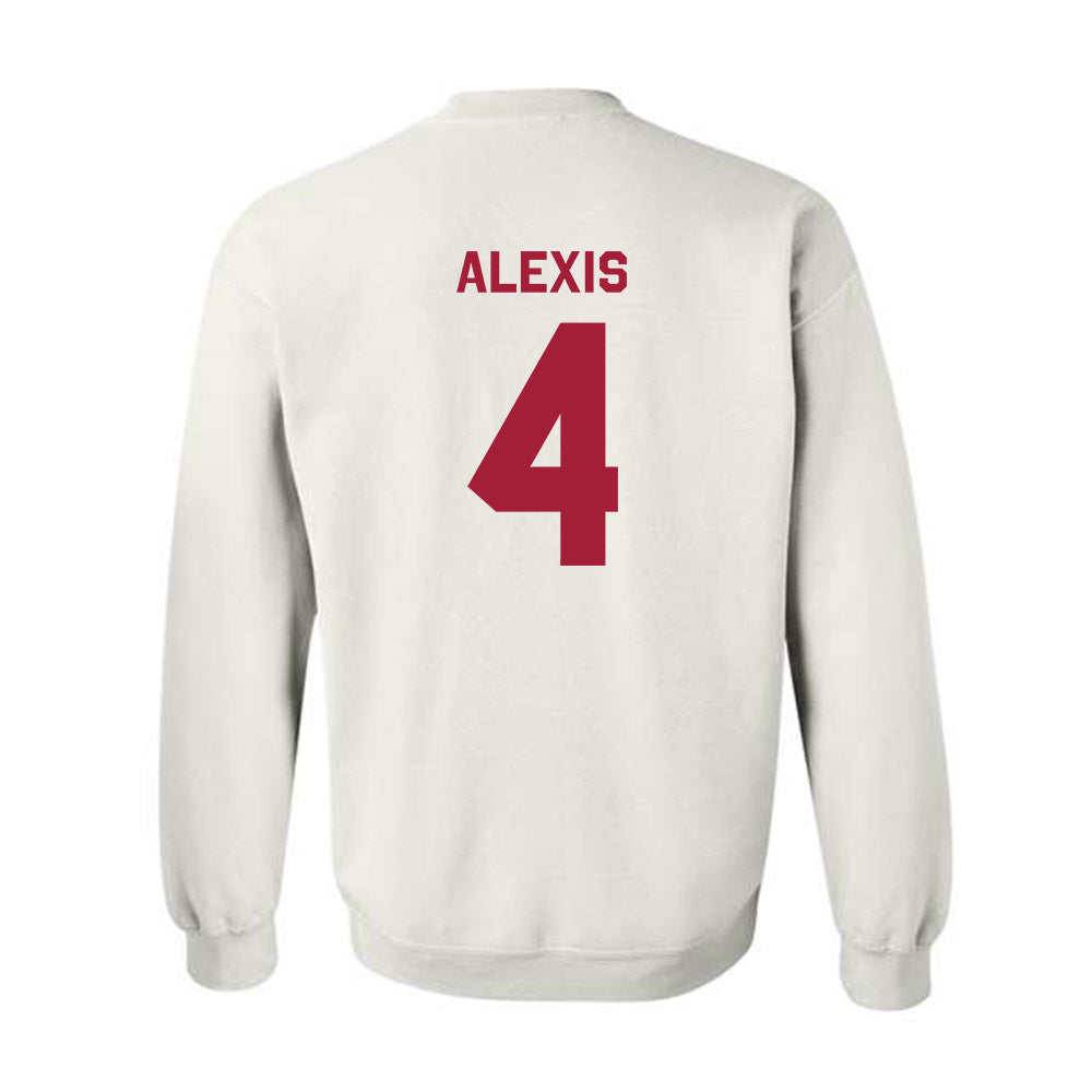 Indiana - NCAA Men's Basketball : Samuel Alexis - Classic Shersey Crewneck Sweatshirt-1