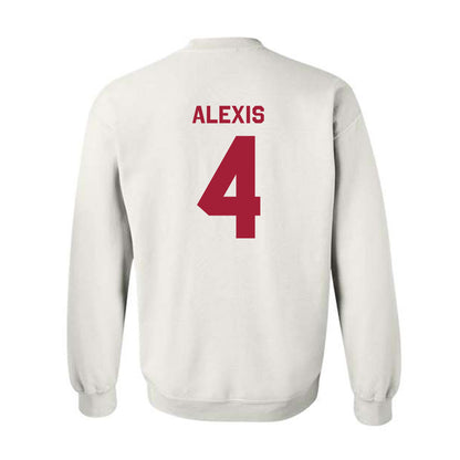 Indiana - NCAA Men's Basketball : Samuel Alexis - Classic Shersey Crewneck Sweatshirt-1