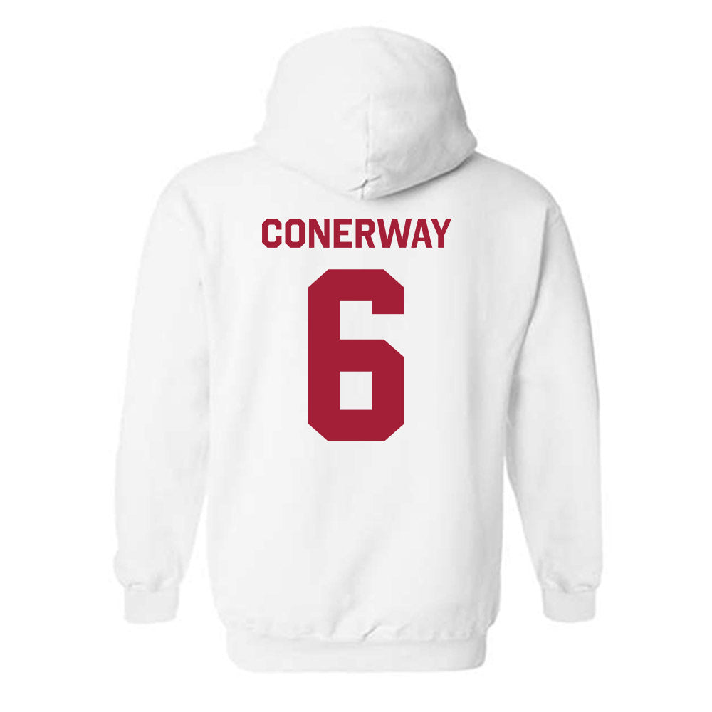 Indiana - NCAA Men's Basketball : Tayton Conerway - Classic Shersey Hooded Sweatshirt-1