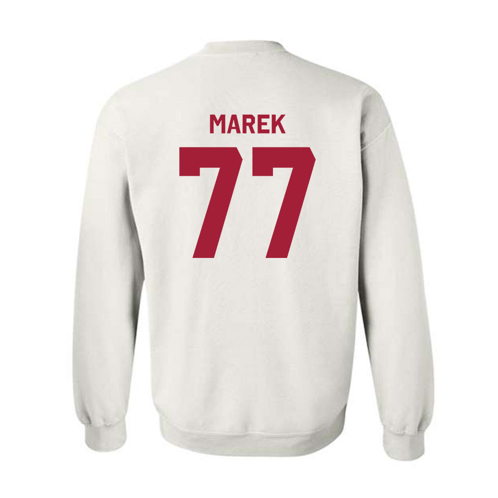 Indiana - NCAA Football : Matt Marek - Classic Shersey Crewneck Sweatshirt-1
