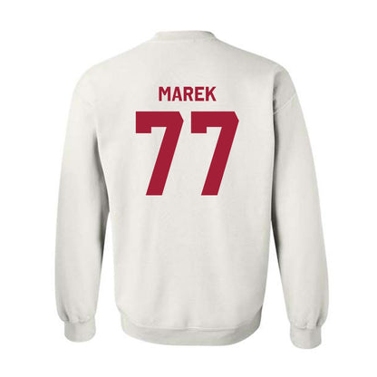 Indiana - NCAA Football : Matt Marek - Classic Shersey Crewneck Sweatshirt-1