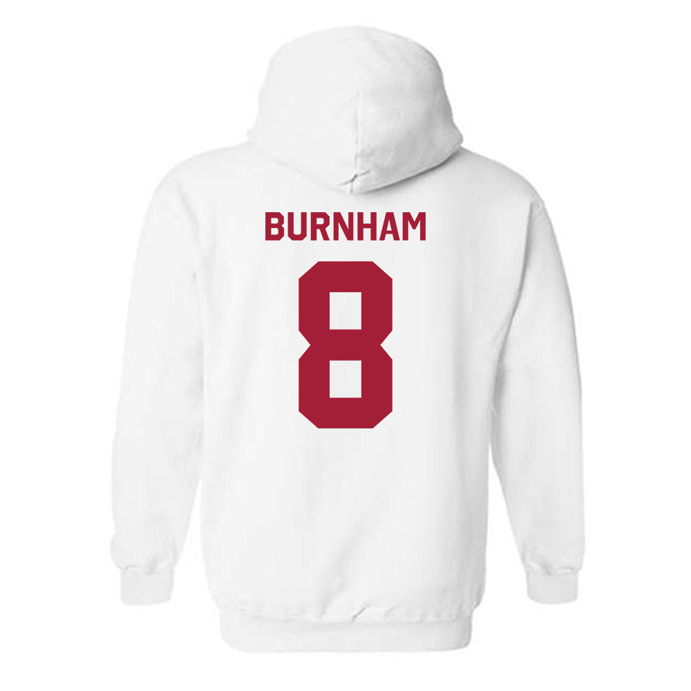 Indiana - NCAA Football : Joshua Burnham - Classic Shersey Hooded Sweatshirt-1