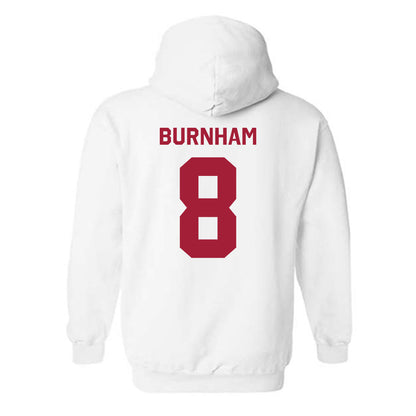 Indiana - NCAA Football : Joshua Burnham - Classic Shersey Hooded Sweatshirt-1