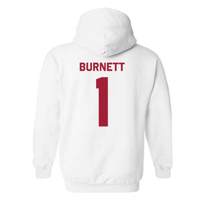 Indiana - NCAA Softball : Breezy Burnett - Classic Shersey Hooded Sweatshirt-1