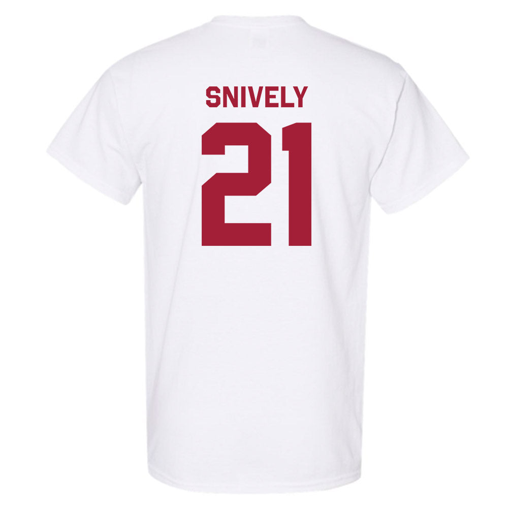 Indiana - NCAA Men's Basketball : Drew Snively - Classic Shersey T-Shirt-1