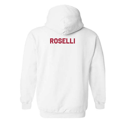 Indiana - NCAA Women's Swimming & Diving : Ella Roselli - Classic Shersey Hooded Sweatshirt-1