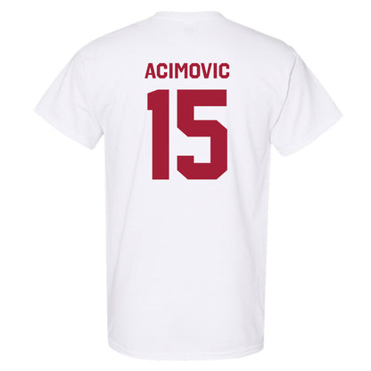 Indiana - NCAA Men's Basketball : Andrej Acimovic - Classic Shersey T-Shirt-1