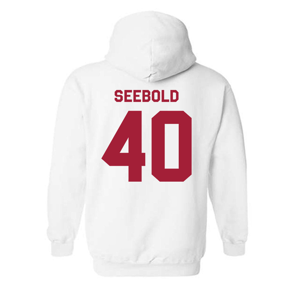 Indiana - NCAA Baseball : Gavin Seebold - Classic Shersey Hooded Sweatshirt-1
