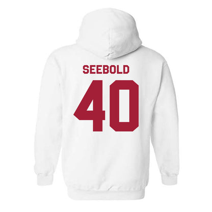 Indiana - NCAA Baseball : Gavin Seebold - Classic Shersey Hooded Sweatshirt-1
