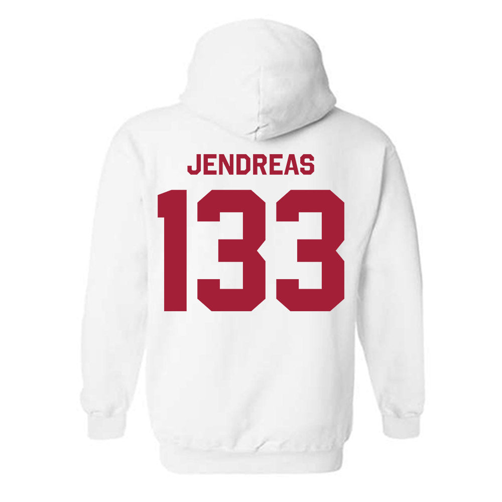 Indiana - NCAA Wrestling : Gavin Jendreas - Classic Shersey Hooded Sweatshirt-1