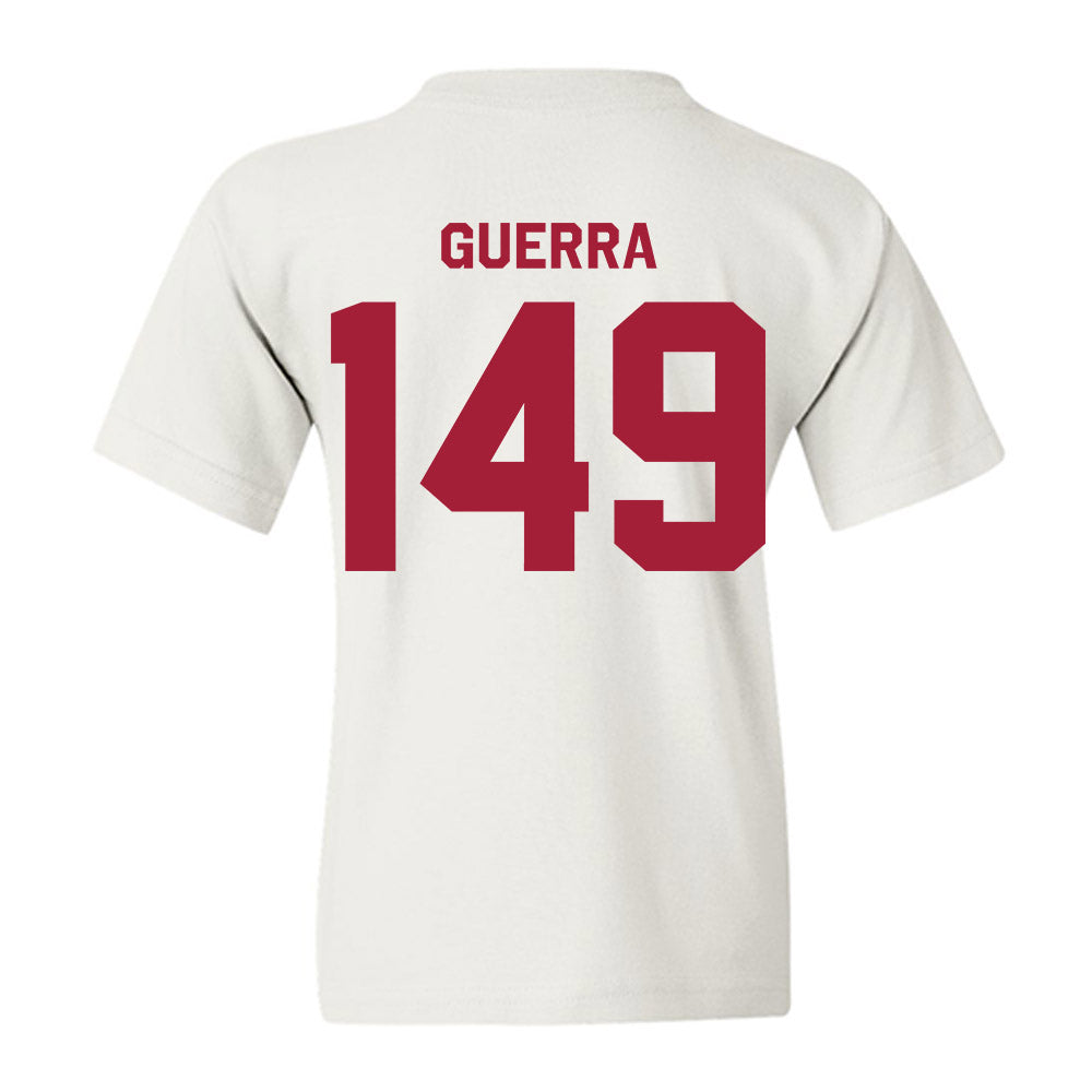 Indiana - NCAA Wrestling : Tyler Guerra - Classic Shersey Youth T-Shirt-1