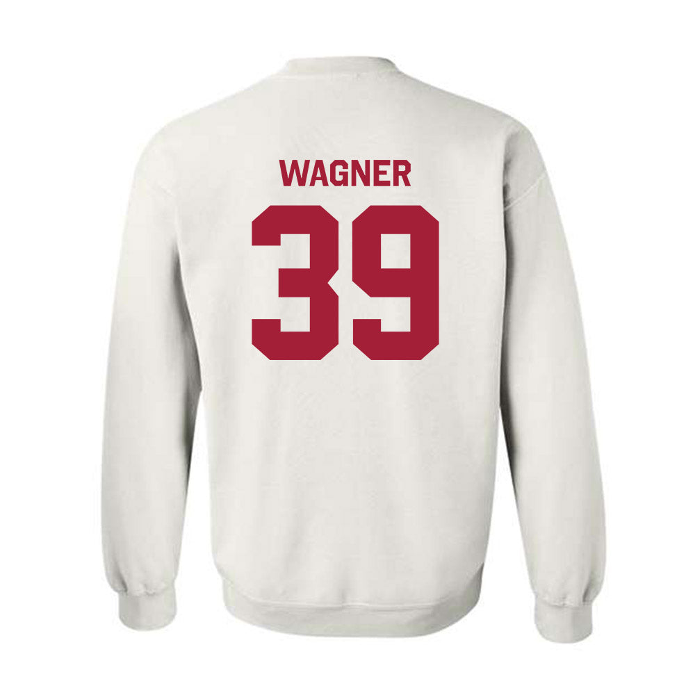 Indiana - NCAA Baseball : Nash Wagner - Classic Shersey Crewneck Sweatshirt-1