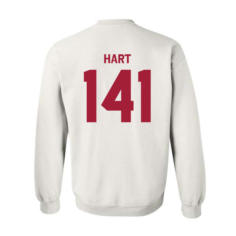 Indiana - NCAA Wrestling : Matt Hart - Classic Shersey Crewneck Sweatshirt-1
