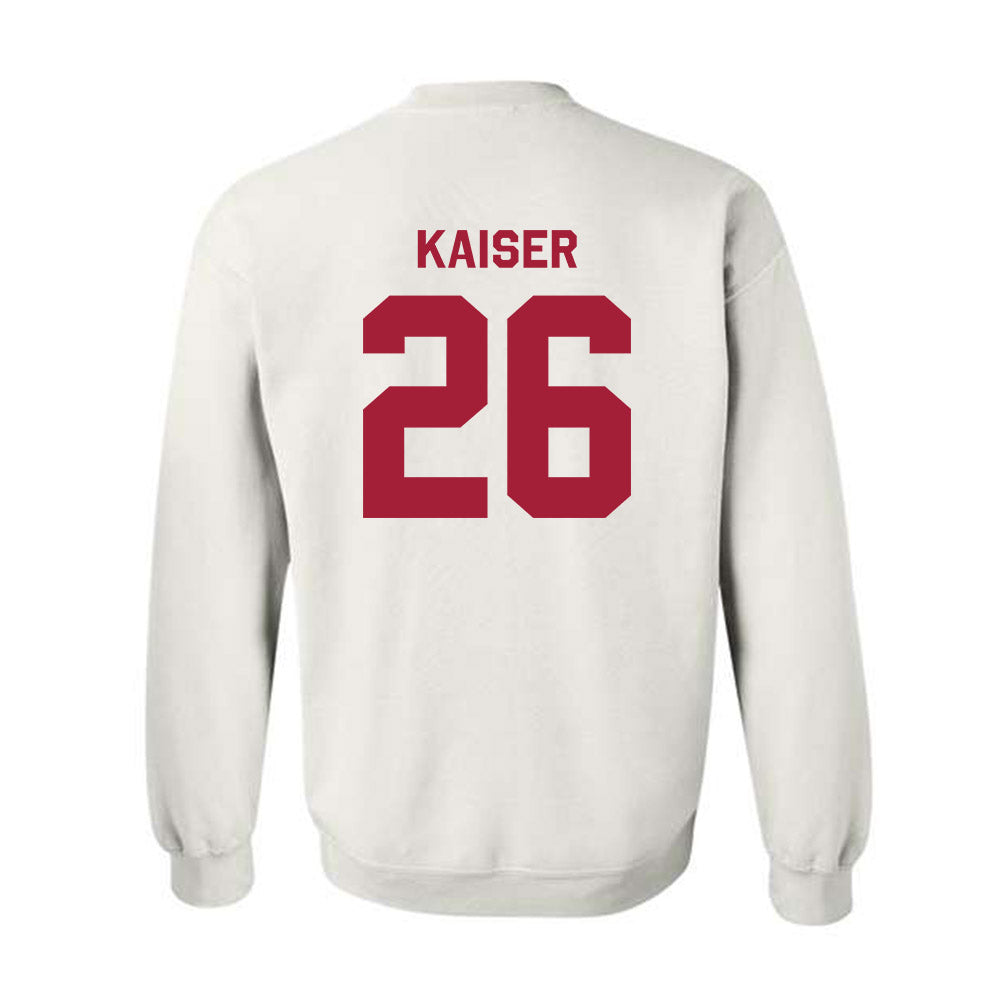 Indiana - NCAA Football : Cade Kaiser - Classic Shersey Crewneck Sweatshirt-1