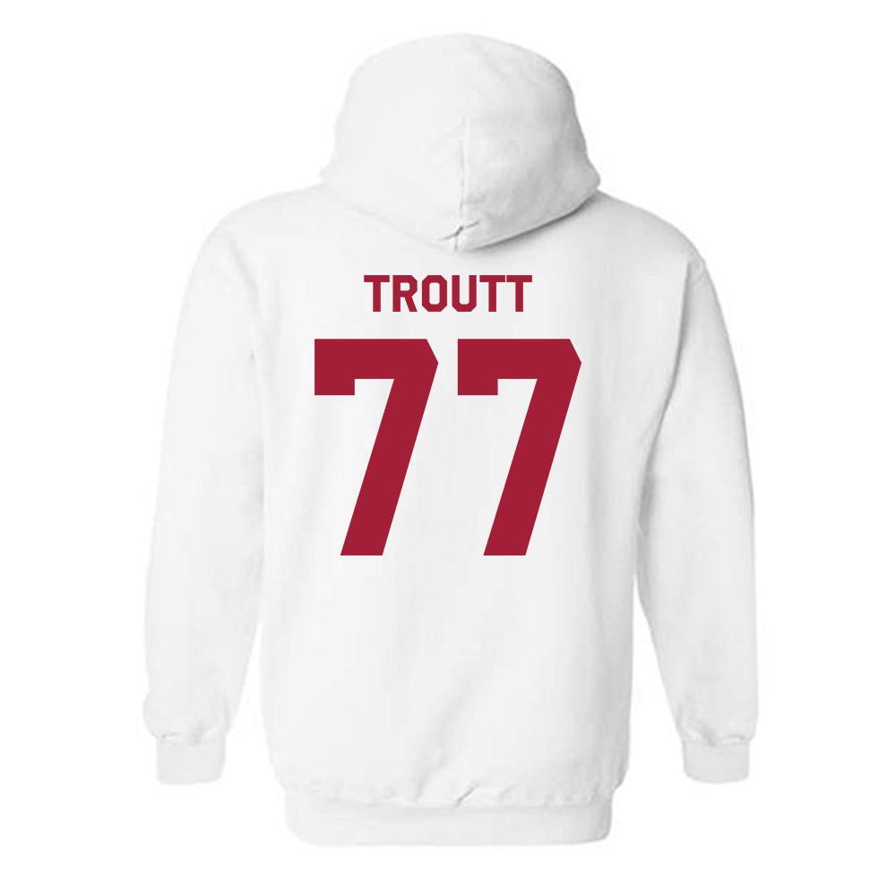 Indiana - NCAA Softball : Ella Troutt - Classic Shersey Hooded Sweatshirt-1