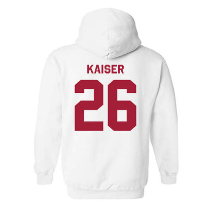 Indiana - NCAA Football : Cade Kaiser - Classic Shersey Hooded Sweatshirt-1