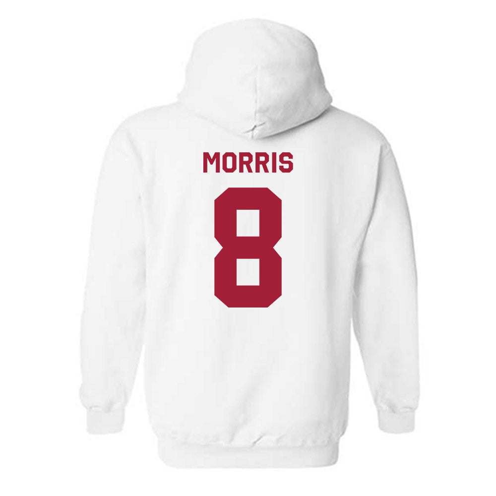 Indiana - NCAA Football : Tyler Morris - Classic Shersey Hooded Sweatshirt-1