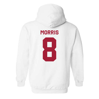 Indiana - NCAA Football : Tyler Morris - Classic Shersey Hooded Sweatshirt-1