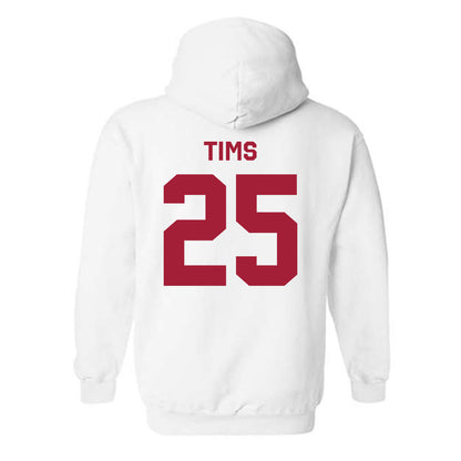 Indiana - NCAA Football : Dmontae Tims - Classic Shersey Hooded Sweatshirt-1