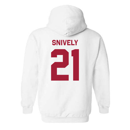 Indiana - NCAA Men's Basketball : Drew Snively - Classic Shersey Hooded Sweatshirt-1