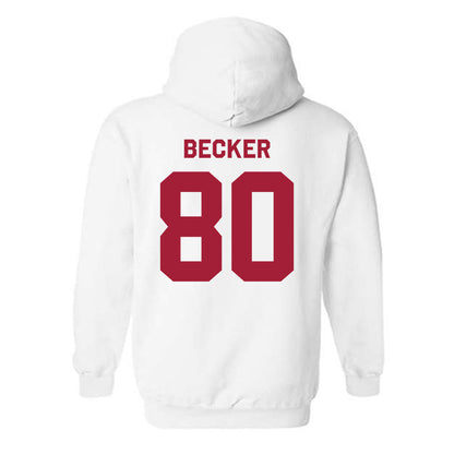 Indiana - NCAA Football : Charlie Becker - Classic Shersey Hooded Sweatshirt-1