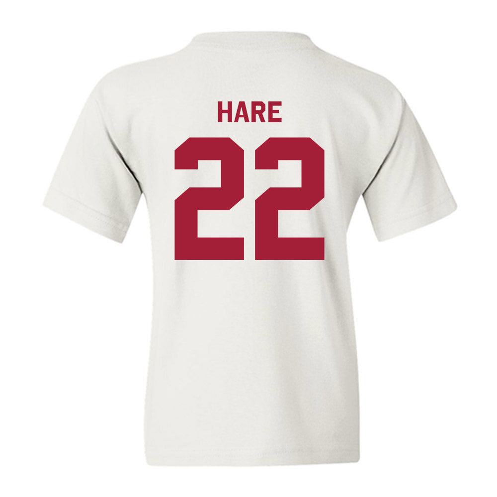 Indiana - NCAA Women's Basketball : Mackenzie Hare - Classic Shersey Youth T-Shirt-1