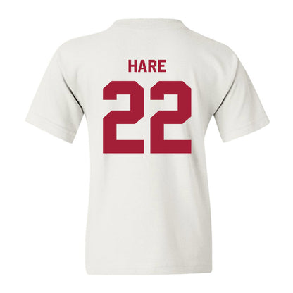 Indiana - NCAA Women's Basketball : Mackenzie Hare - Classic Shersey Youth T-Shirt-1