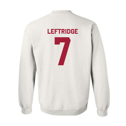 Indiana - NCAA Women's Volleyball : Hannah Leftridge - Classic Shersey Crewneck Sweatshirt-1