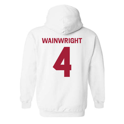 Indiana - NCAA Softball : Madison Wainwright - Classic Shersey Hooded Sweatshirt-1