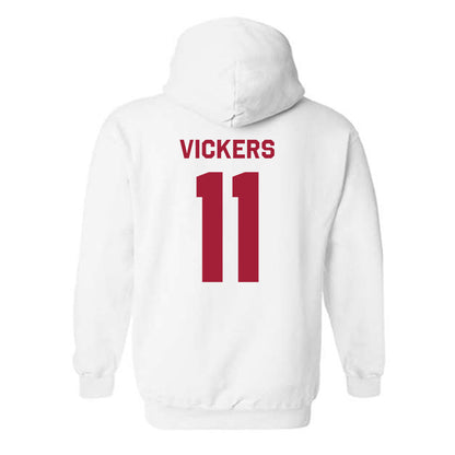 Indiana - NCAA Women's Volleyball : Ava Vickers - Classic Shersey Hooded Sweatshirt-1